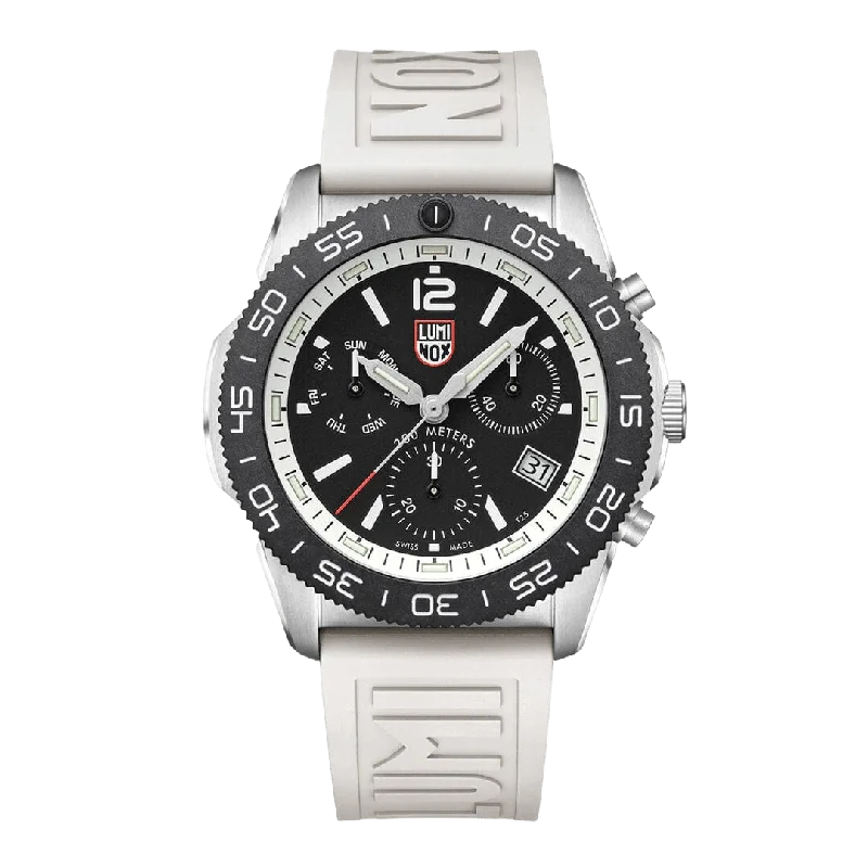 Men's Tanzanite Engagement Rings in Palladium with a Three - Stone ArrangementPacific Diver Chronograph
Dive Watch, 44 mm Xs.3141 Men's Tanzanite Engagement Rings in Palladium with a Three - Stone ArrangementPacific Diver Chronograph
Dive Watch, 44 mm Xs.3141