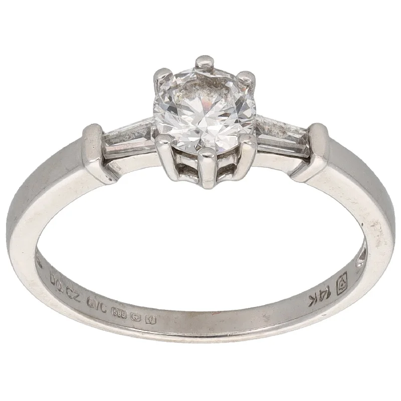 Men's Tanzanite Engagement Rings in Palladium with a Three - Stone Arrangement14ct White Gold Cubic Zirconia Trilogy Ring Size L Men's Tanzanite Engagement Rings in Palladium with a Three - Stone Arrangement14ct White Gold Cubic Zirconia Trilogy Ring Size L