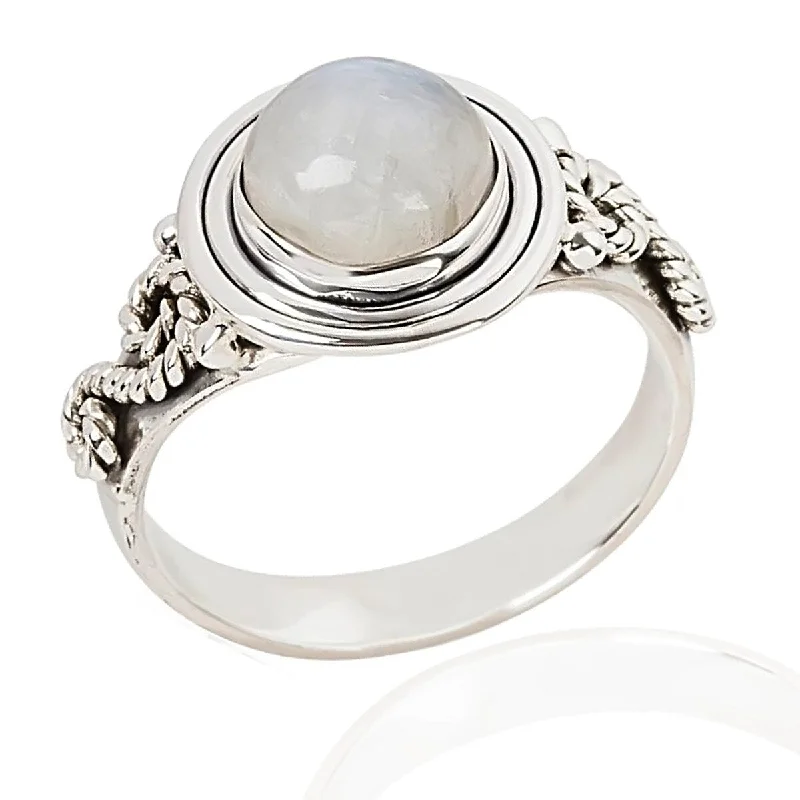 Emerald Gemstone Rings Set in Platinum with Filigree Work for a Vintage - Inspired Look925 Sterling Silver Rainbow Moonstone Classic Ring Emerald Gemstone Rings Set in Platinum with Filigree Work for a Vintage - Inspired Look925 Sterling Silver Rainbow Moonstone Classic Ring
