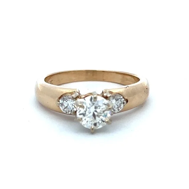 Men's Opal Engagement Rings in 10K Gold with a Milgrain - Trimmed BandEstate Diamond Engagement Ring Men's Opal Engagement Rings in 10K Gold with a Milgrain - Trimmed BandEstate Diamond Engagement Ring
