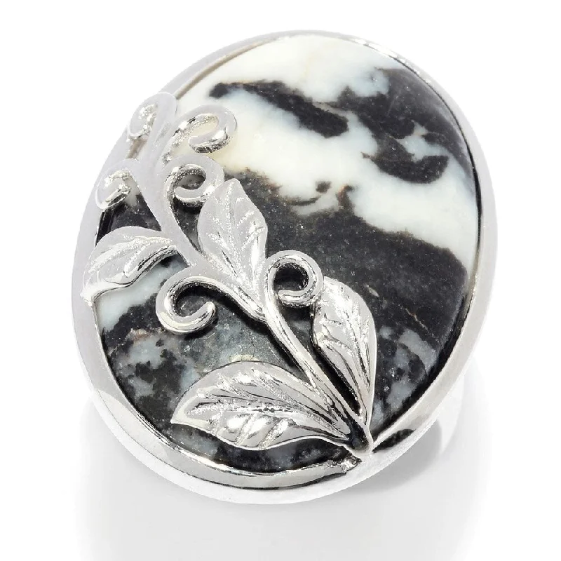 Sapphire Gemstone Rings in 18K White Gold with Diamond Accents for an Elegant EngagementSterling Silver Oval White Buffalo Calcite Quartz Leaf Overlay Ring Sapphire Gemstone Rings in 18K White Gold with Diamond Accents for an Elegant EngagementSterling Silver Oval White Buffalo Calcite Quartz Leaf Overlay Ring