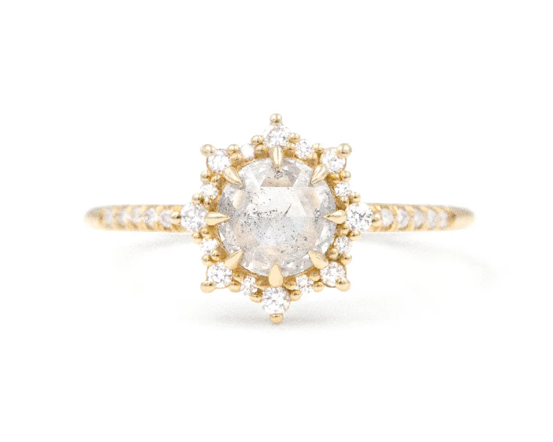 Men's Garnet Engagement Rings in 18K Gold Vermeil with Intricate Engraved Details0.88-Carat Salt and Pepper Diamond Sienna Ring Men's Garnet Engagement Rings in 18K Gold Vermeil with Intricate Engraved Details0.88-Carat Salt and Pepper Diamond Sienna Ring