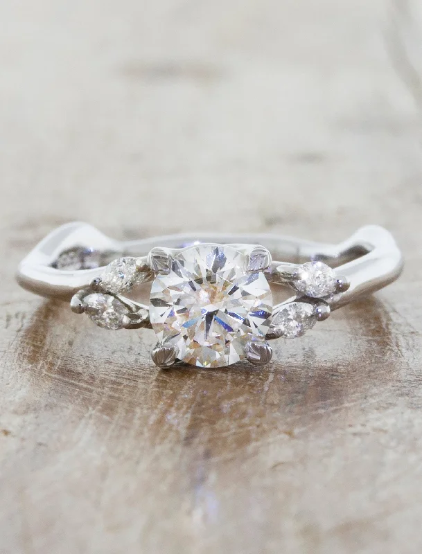 Men's Alexandrite Engagement Rings in Platinum with a Hidden Halo of DiamondsAdamaris - Round Men's Alexandrite Engagement Rings in Platinum with a Hidden Halo of DiamondsAdamaris - Round