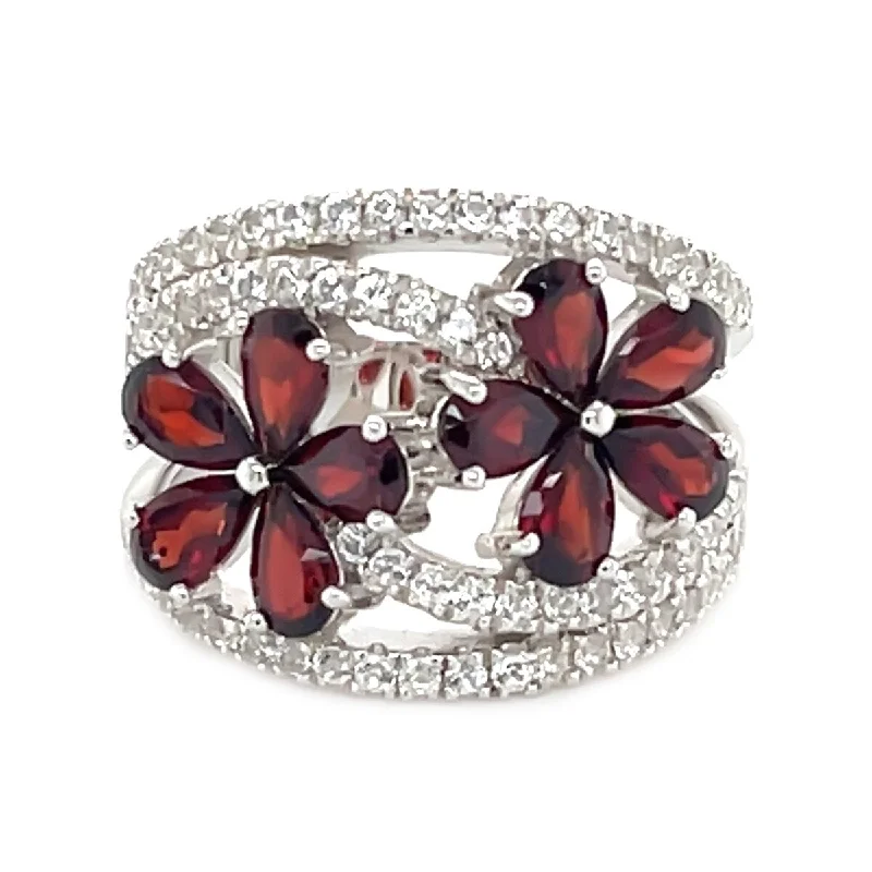 Peridot Gemstone Rings in 14K Gold - Filled Metal with a Pave - Set Band for a Sparkling Look925 Sterling Silver Red Garnet Ring Peridot Gemstone Rings in 14K Gold - Filled Metal with a Pave - Set Band for a Sparkling Look925 Sterling Silver Red Garnet Ring