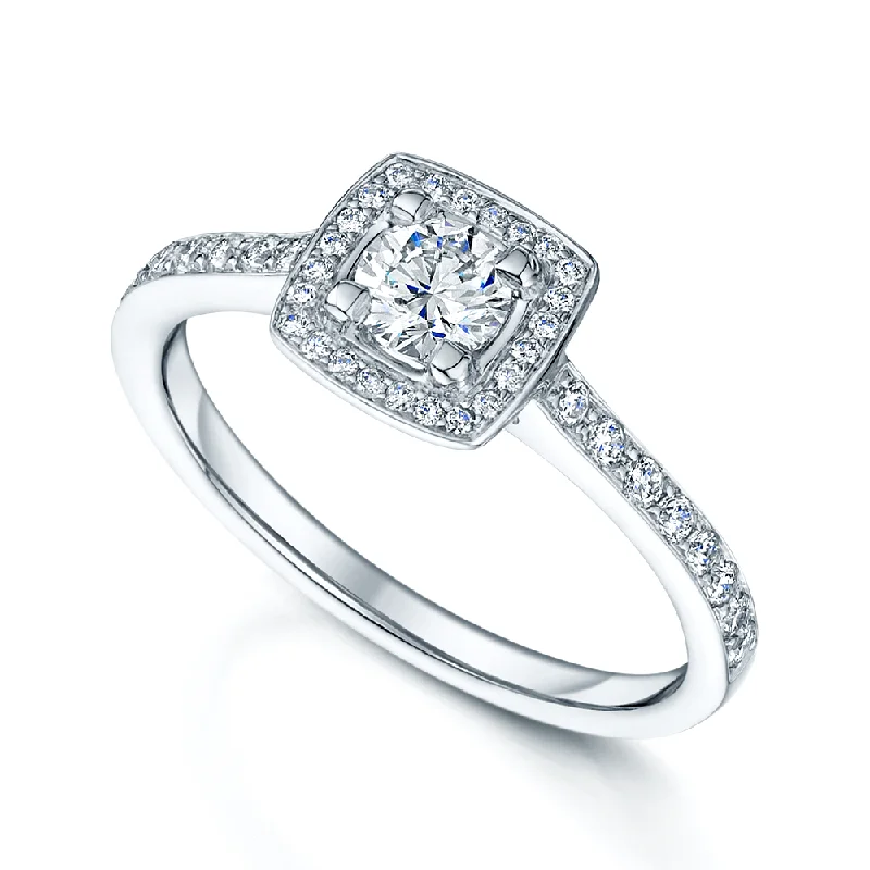 Men's Tourmaline Engagement Rings in 18K Two - Tone Gold with a Floral - Inspired SettingPlatinum Brilliant Cut Diamond Halo Cluster Ring Men's Tourmaline Engagement Rings in 18K Two - Tone Gold with a Floral - Inspired SettingPlatinum Brilliant Cut Diamond Halo Cluster Ring