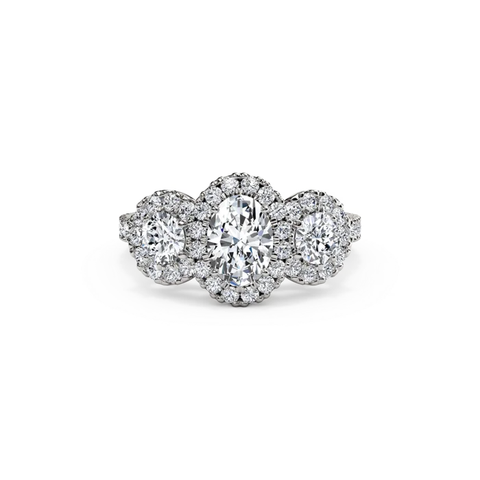 Men's Alexandrite Engagement Rings in Platinum with a Hidden Halo of DiamondsThe Studio Collection Oval Diamond Halo Three Stone Engagement Ring Men's Alexandrite Engagement Rings in Platinum with a Hidden Halo of DiamondsThe Studio Collection Oval Diamond Halo Three Stone Engagement Ring