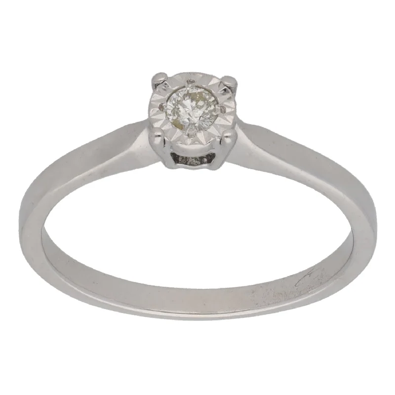 Men's Sapphire Engagement Rings in 18K White Gold with Pave Diamond Accents9ct White Gold 0.20ct Diamond Solitaire Ring Size M Men's Sapphire Engagement Rings in 18K White Gold with Pave Diamond Accents9ct White Gold 0.20ct Diamond Solitaire Ring Size M