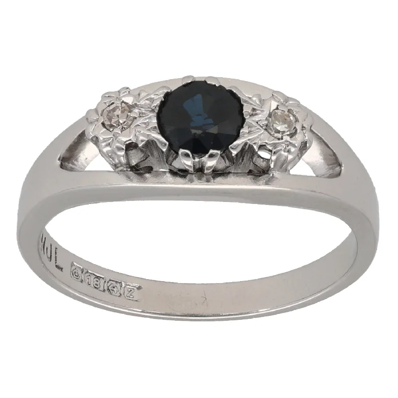 Men's Garnet Engagement Rings in 18K Gold Vermeil with Intricate Engraved Details18ct White Gold 0.04ct Diamond & Sapphire Trilogy Ring Size M Men's Garnet Engagement Rings in 18K Gold Vermeil with Intricate Engraved Details18ct White Gold 0.04ct Diamond & Sapphire Trilogy Ring Size M