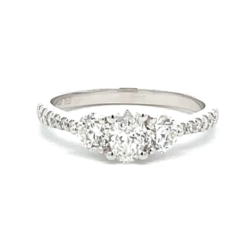 Men's Sapphire Engagement Rings in 18K White Gold with Pave Diamond Accents14 Karat White Gold Three Stone Engagement Ring Men's Sapphire Engagement Rings in 18K White Gold with Pave Diamond Accents14 Karat White Gold Three Stone Engagement Ring