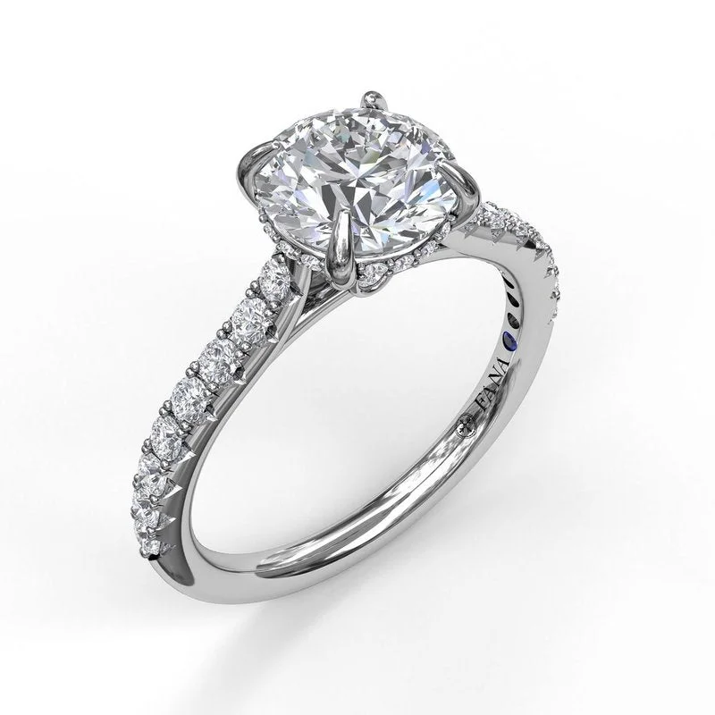 Men's Tanzanite Engagement Rings in Palladium with a Three - Stone Arrangement14 Karat White Gold Hidden Halo Cathedral Semi Mount Ring Men's Tanzanite Engagement Rings in Palladium with a Three - Stone Arrangement14 Karat White Gold Hidden Halo Cathedral Semi Mount Ring