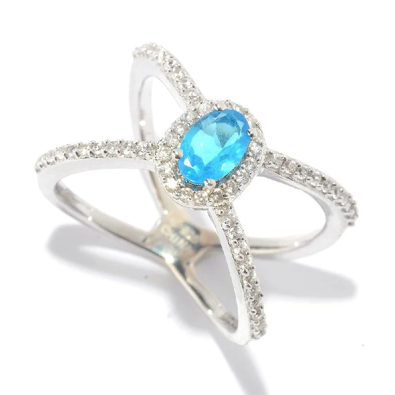 Opal Gemstone Rings in Rose Gold with a Milgrain Edge for a Feminine and Romantic StylePlatinum Vermeil "X" Halo Apatite Ring Opal Gemstone Rings in Rose Gold with a Milgrain Edge for a Feminine and Romantic StylePlatinum Vermeil "X" Halo Apatite Ring