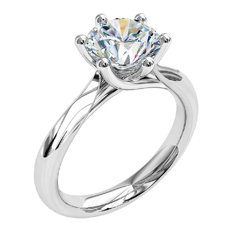 Men's Diamond Engagement Rings with Platinum Band and Halo Setting for a Luxury ProposalClassic Rose