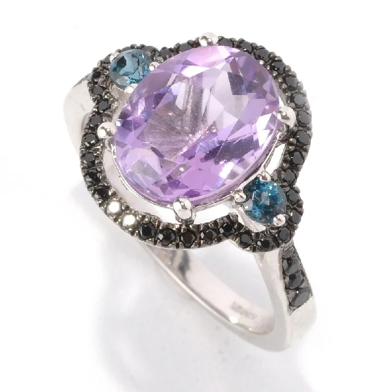 Alexandrite Gemstone Rings in Platinum with a Hidden Halo for a Rare and Luxurious Piece925 Sterling Silver Black Spinel,African Amethyst,Swiss Blue Topaz Ring Alexandrite Gemstone Rings in Platinum with a Hidden Halo for a Rare and Luxurious Piece925 Sterling Silver Black Spinel,African Amethyst,Swiss Blue Topaz Ring