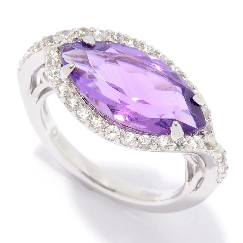 Tanzanite Gemstone Rings in 10K Gold with a Trilogy Design for a Sophisticated GiftSterling Silver Marquise Cut Gemstone & White Zircon Ring Tanzanite Gemstone Rings in 10K Gold with a Trilogy Design for a Sophisticated GiftSterling Silver Marquise Cut Gemstone & White Zircon Ring