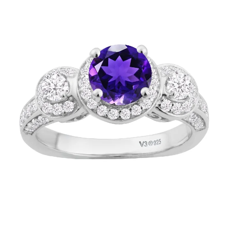 Citrine Gemstone Rings in Stainless Steel with a Stackable Design for a Trendy Everyday WearSterling Silver Amethyst,Moissanite,White Diamond Three Stone Ring Citrine Gemstone Rings in Stainless Steel with a Stackable Design for a Trendy Everyday WearSterling Silver Amethyst,Moissanite,White Diamond Three Stone Ring