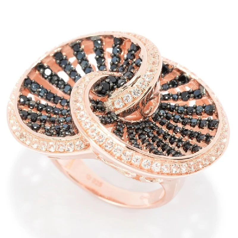 Aquamarine Gemstone Rings in 9K Gold with a Bezel Setting for a Modern and Secure Fit2.69ctw Black Spinel & White Topaz Concave Ring Aquamarine Gemstone Rings in 9K Gold with a Bezel Setting for a Modern and Secure Fit2.69ctw Black Spinel & White Topaz Concave Ring
