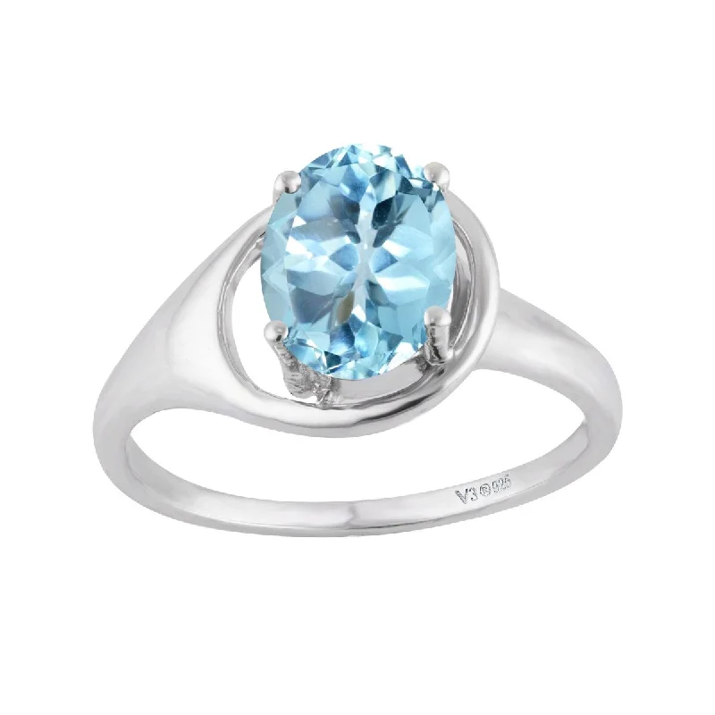 Opal Gemstone Rings in Rose Gold with a Milgrain Edge for a Feminine and Romantic StyleSterling Silver with Natural Sky Blue Topaz Solitaire Ring Opal Gemstone Rings in Rose Gold with a Milgrain Edge for a Feminine and Romantic StyleSterling Silver with Natural Sky Blue Topaz Solitaire Ring
