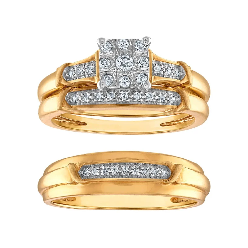 Men's Alexandrite Engagement Rings in Platinum with a Hidden Halo of Diamonds1/4 CTW Diamond Wedding Trio Set in 10KT White and Yellow Gold Men's Alexandrite Engagement Rings in Platinum with a Hidden Halo of Diamonds1/4 CTW Diamond Wedding Trio Set in 10KT White and Yellow Gold