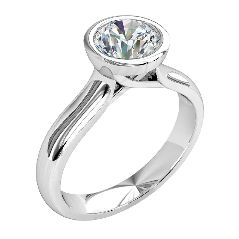 Men's Opal Engagement Rings in 10K Gold with a Milgrain - Trimmed BandMira