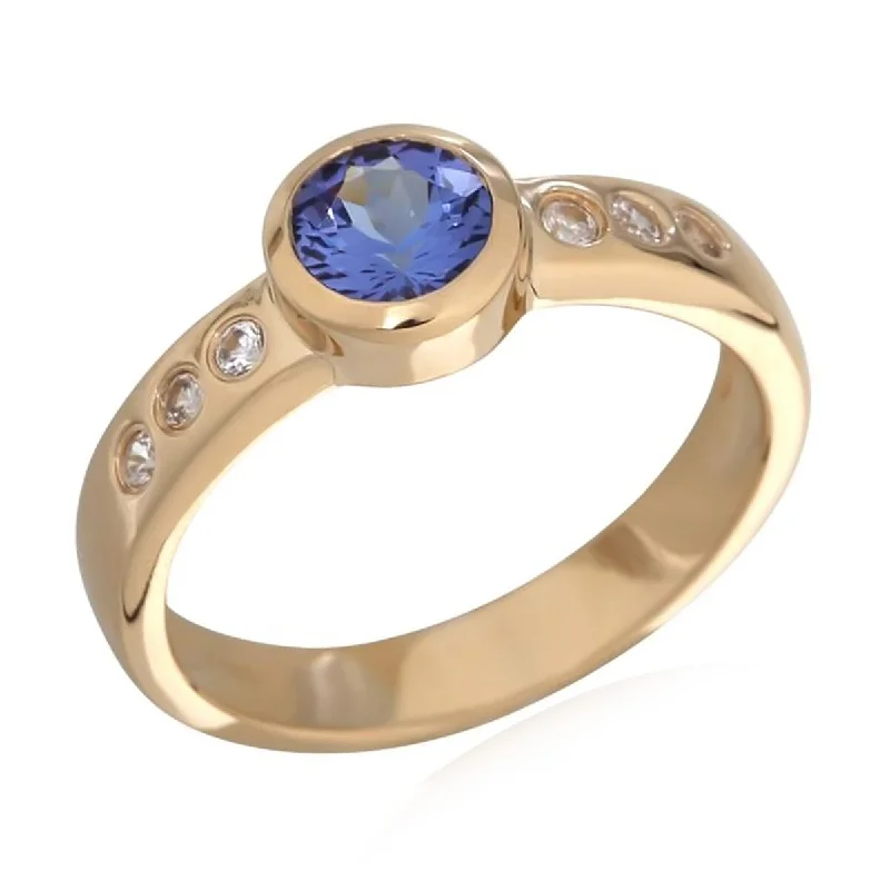 Malachite Gemstone Rings in 14K Gold with a Carved Stone for a Unique and Artistic Appeal14Kt Yellow Gold Tanzanite and White Natural Zircon Ring Malachite Gemstone Rings in 14K Gold with a Carved Stone for a Unique and Artistic Appeal14Kt Yellow Gold Tanzanite and White Natural Zircon Ring