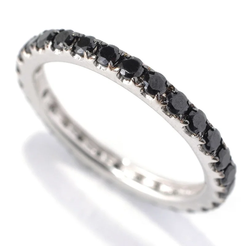 Peridot Gemstone Rings in 14K Gold - Filled Metal with a Pave - Set Band for a Sparkling Look925 Sterling Silver Black Spinel and White Natural Zircon Gemstone Eternity Band Ring Peridot Gemstone Rings in 14K Gold - Filled Metal with a Pave - Set Band for a Sparkling Look925 Sterling Silver Black Spinel and White Natural Zircon Gemstone Eternity Band Ring