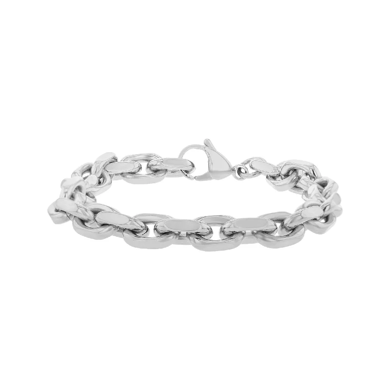 Men's Emerald Engagement Rings with 14K Yellow Gold and Vintage - Style FiligreeNeptune Stainless Steel Anchor Link Chain Bracelet Men's Emerald Engagement Rings with 14K Yellow Gold and Vintage - Style FiligreeNeptune Stainless Steel Anchor Link Chain Bracelet