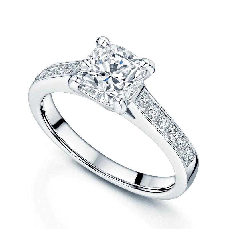 Men's Turquoise Engagement Rings in 925 Silver with a Southwestern - Inspired BandPlatinum GIA Certificated Cushion Shape Diamond Solitaire Ring With Diamond Set Shoulders Men's Turquoise Engagement Rings in 925 Silver with a Southwestern - Inspired BandPlatinum GIA Certificated Cushion Shape Diamond Solitaire Ring With Diamond Set Shoulders