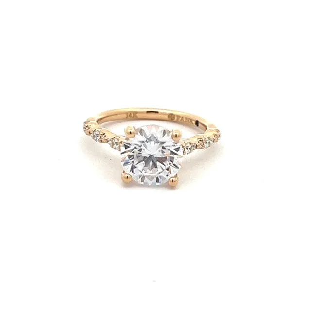 Men's Tourmaline Engagement Rings in 18K Two - Tone Gold with a Floral - Inspired Setting14 Karat Yellow Gold Diamond Semi Mount Ring Men's Tourmaline Engagement Rings in 18K Two - Tone Gold with a Floral - Inspired Setting14 Karat Yellow Gold Diamond Semi Mount Ring