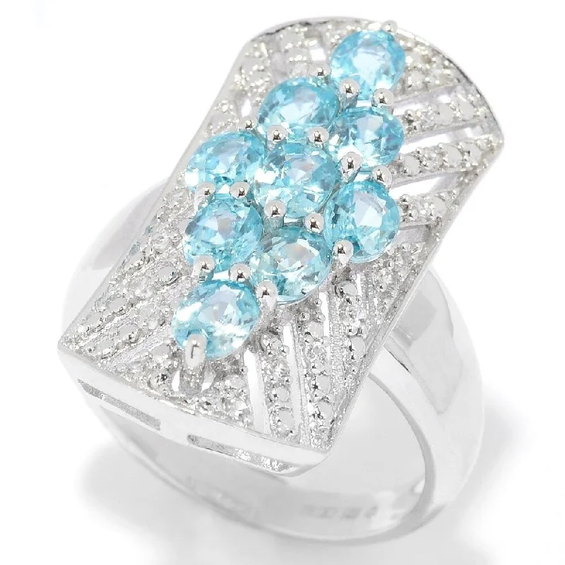 Tanzanite Gemstone Rings in 10K Gold with a Trilogy Design for a Sophisticated Gift925 Sterling Silver Blue Zircon and White Natural Zircon Ring Tanzanite Gemstone Rings in 10K Gold with a Trilogy Design for a Sophisticated Gift925 Sterling Silver Blue Zircon and White Natural Zircon Ring