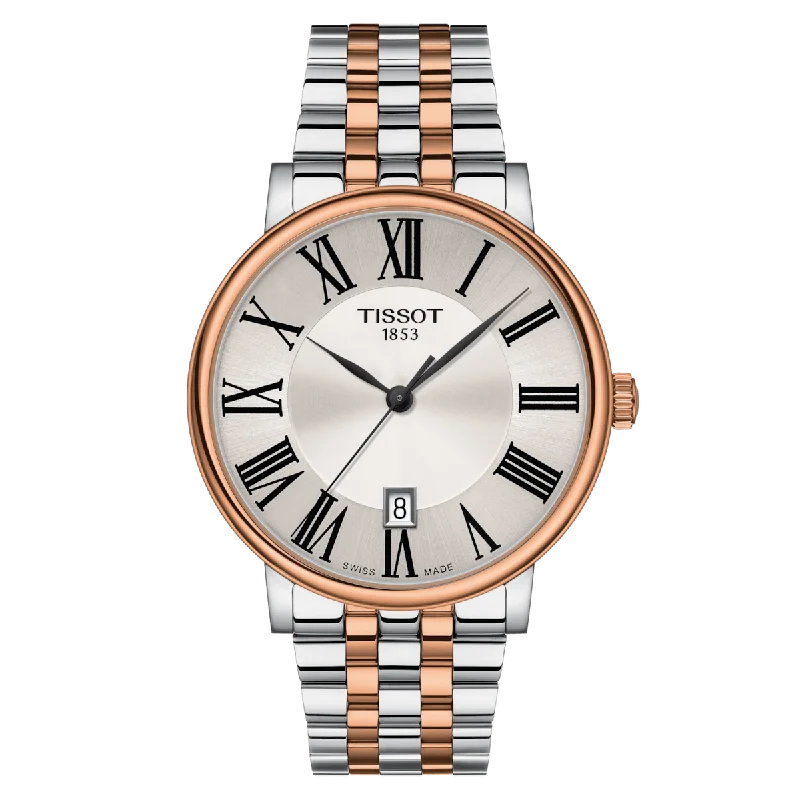 Men's Aquamarine Engagement Rings in 9K Gold with a Bezel - Set StoneTissot Carson Premium T122.410.22.033.00 Men's Aquamarine Engagement Rings in 9K Gold with a Bezel - Set StoneTissot Carson Premium T122.410.22.033.00