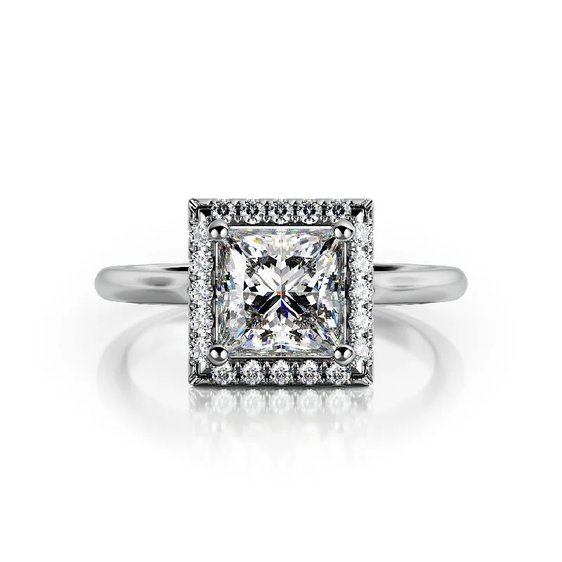 Men's Alexandrite Engagement Rings in Platinum with a Hidden Halo of DiamondsGenee plain Band Natural Princess Cut Diamond Engagement Ring Men's Alexandrite Engagement Rings in Platinum with a Hidden Halo of DiamondsGenee plain Band Natural Princess Cut Diamond Engagement Ring