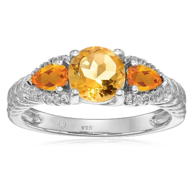 Aquamarine Gemstone Rings in 9K Gold with a Bezel Setting for a Modern and Secure Fit925 Sterling Silver Madeira Citrine and White Topaz Ring Aquamarine Gemstone Rings in 9K Gold with a Bezel Setting for a Modern and Secure Fit925 Sterling Silver Madeira Citrine and White Topaz Ring