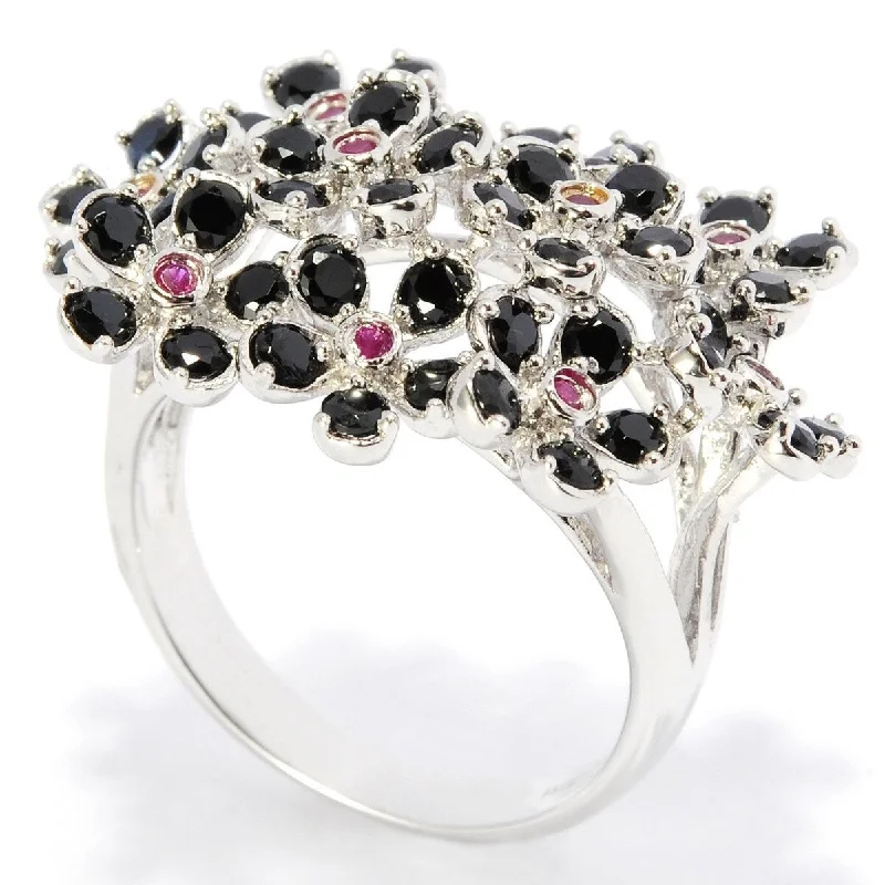 Moonstone Gemstone Rings in Silver - Plated Copper with a Celtic - Inspired Pattern for a Mystical Vibe925 Sterling Silver Ruby, Black Spinel Ring Moonstone Gemstone Rings in Silver - Plated Copper with a Celtic - Inspired Pattern for a Mystical Vibe925 Sterling Silver Ruby, Black Spinel Ring