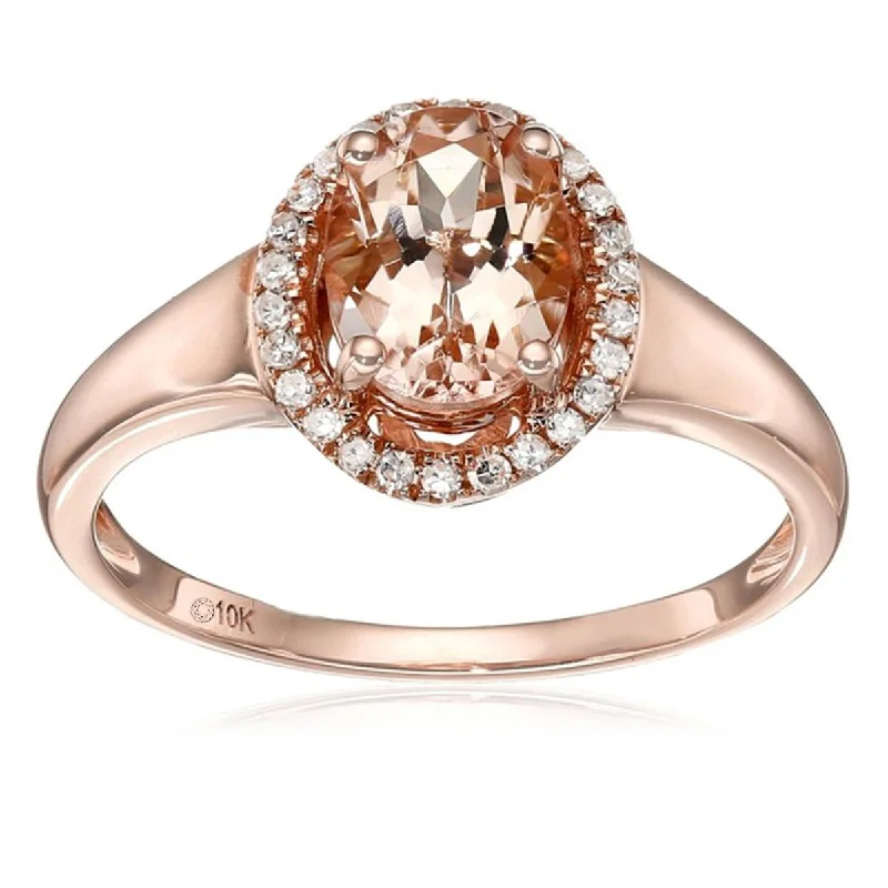 Malachite Gemstone Rings in 14K Gold with a Carved Stone for a Unique and Artistic AppealRose Gold Plated Over Sterling Silver Morganite and White Topaz Solitaire Ring Malachite Gemstone Rings in 14K Gold with a Carved Stone for a Unique and Artistic AppealRose Gold Plated Over Sterling Silver Morganite and White Topaz Solitaire Ring