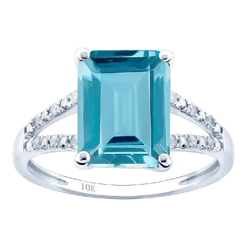 Garnet Gemstone Rings in 18K Gold Vermeil with Intricate Engravings for a Traditional AestheticViducci 10k White Gold Genuine Emerald-Shape Blue Topaz and Split-Shank Diamond Ring Garnet Gemstone Rings in 18K Gold Vermeil with Intricate Engravings for a Traditional AestheticViducci 10k White Gold Genuine Emerald-Shape Blue Topaz and Split-Shank Diamond Ring