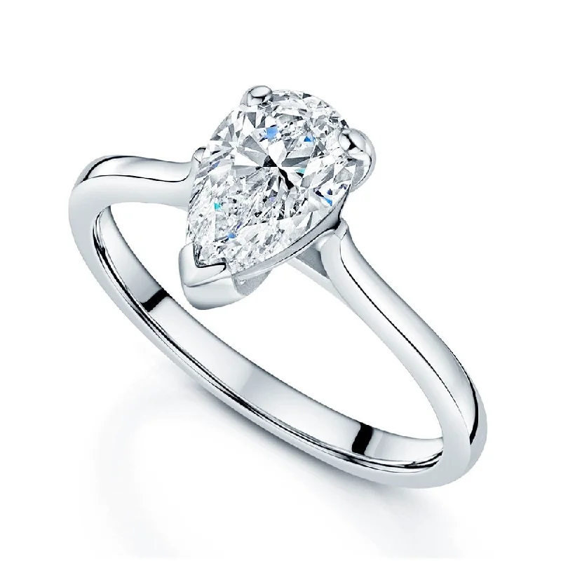 Men's Emerald Engagement Rings with 14K Yellow Gold and Vintage - Style FiligreePlatinum GIA Certificated 1.26 Carat Pear Cut Diamond Solitaire Ring Men's Emerald Engagement Rings with 14K Yellow Gold and Vintage - Style FiligreePlatinum GIA Certificated 1.26 Carat Pear Cut Diamond Solitaire Ring