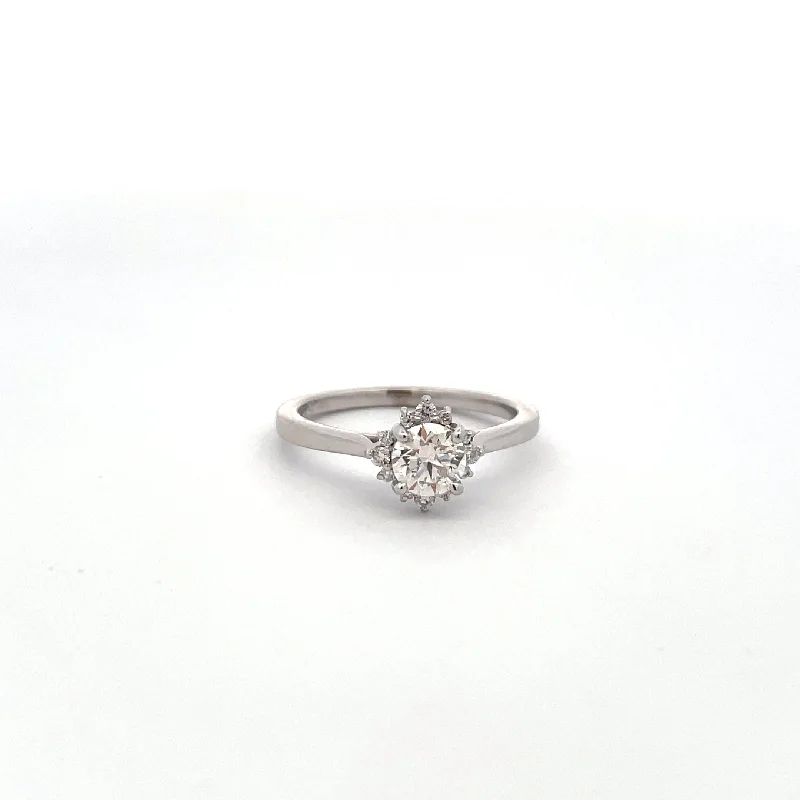 Men's Opal Engagement Rings in 10K Gold with a Milgrain - Trimmed Band14 Karat Diamond Engagement Ring with Round Center Men's Opal Engagement Rings in 10K Gold with a Milgrain - Trimmed Band14 Karat Diamond Engagement Ring with Round Center