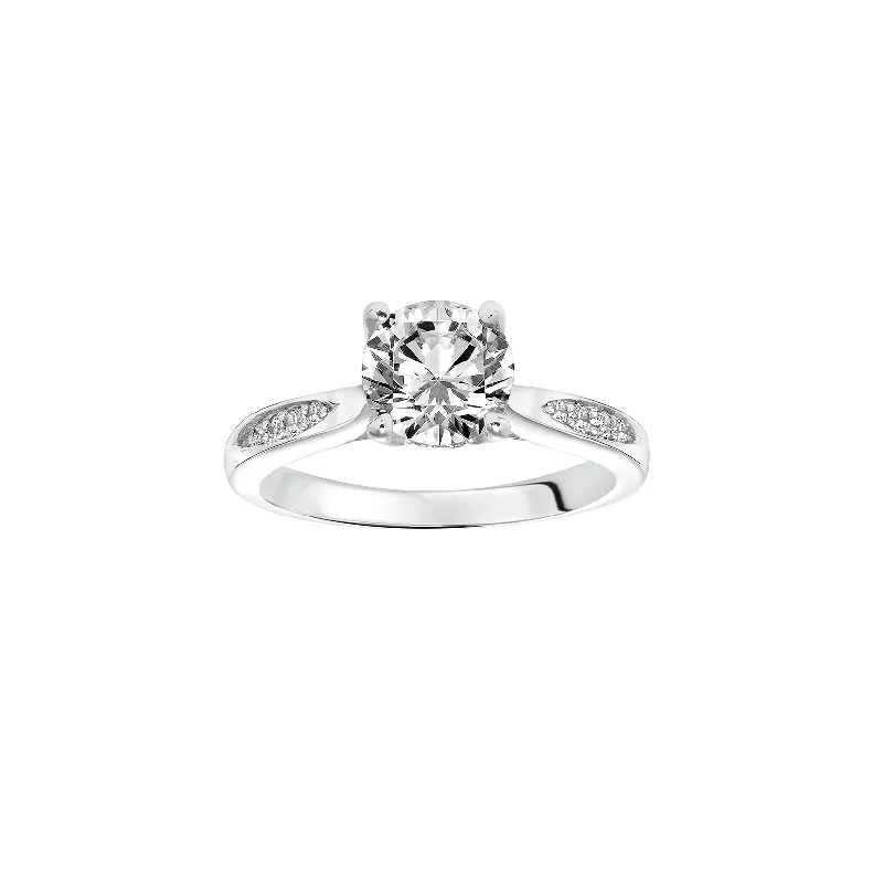 Men's Turquoise Engagement Rings in 925 Silver with a Southwestern - Inspired BandFink's Exclusive Round Diamond and Cutout Diamond Shank Engagement Ring Men's Turquoise Engagement Rings in 925 Silver with a Southwestern - Inspired BandFink's Exclusive Round Diamond and Cutout Diamond Shank Engagement Ring