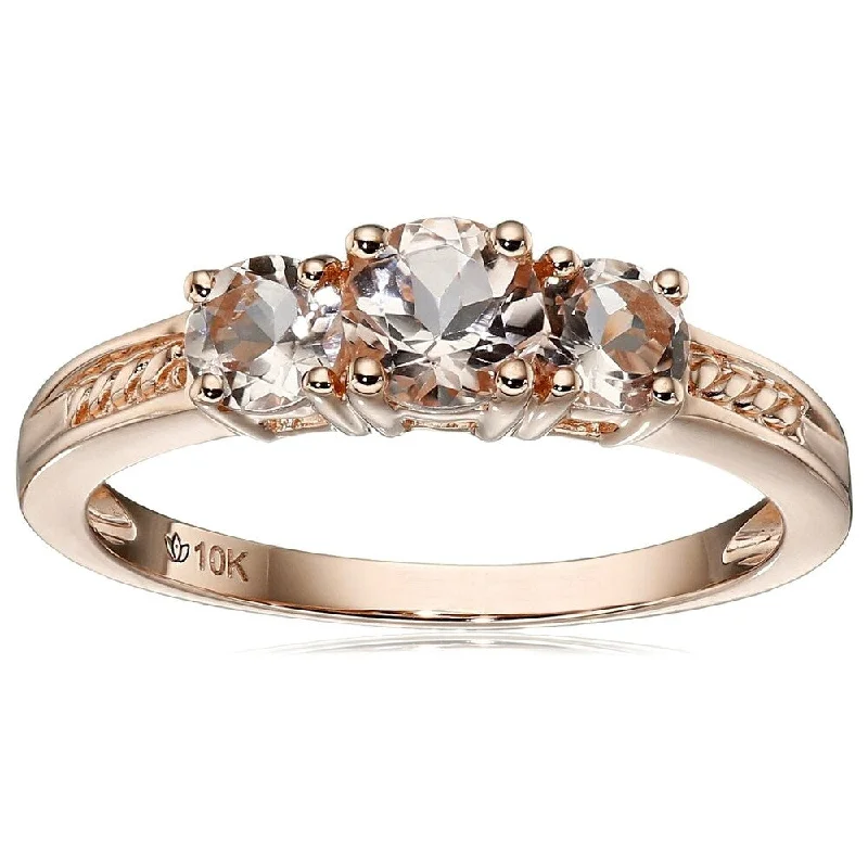 Citrine Gemstone Rings in Stainless Steel with a Stackable Design for a Trendy Everyday Wear10KT GOLD Morganite Ring Citrine Gemstone Rings in Stainless Steel with a Stackable Design for a Trendy Everyday Wear10KT GOLD Morganite Ring