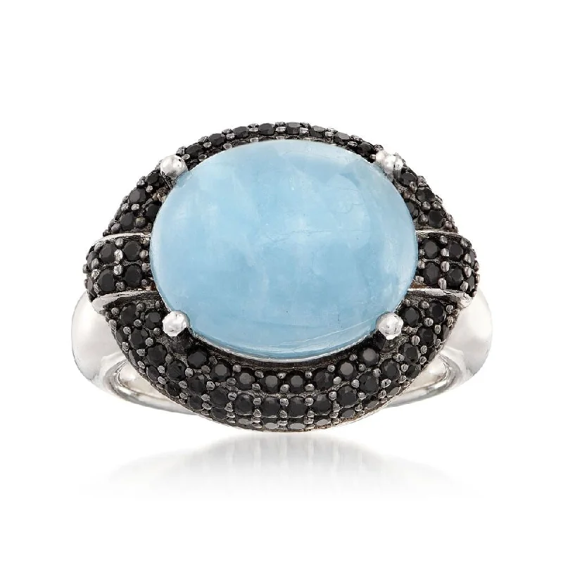 Jasper Gemstone Rings in 18K Gold Vermeil with a Matte Finish for a Subtle and Elegant Look925 Sterling Silver Milky Aquamarine and Black Spinel Ring Jasper Gemstone Rings in 18K Gold Vermeil with a Matte Finish for a Subtle and Elegant Look925 Sterling Silver Milky Aquamarine and Black Spinel Ring