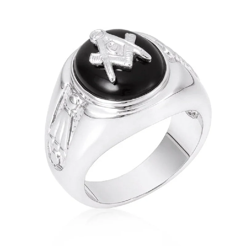Garnet Gemstone Rings in 18K Gold Vermeil with Intricate Engravings for a Traditional AestheticGenuine Rhodium Plated Onyx Mens Ring Garnet Gemstone Rings in 18K Gold Vermeil with Intricate Engravings for a Traditional AestheticGenuine Rhodium Plated Onyx Mens Ring
