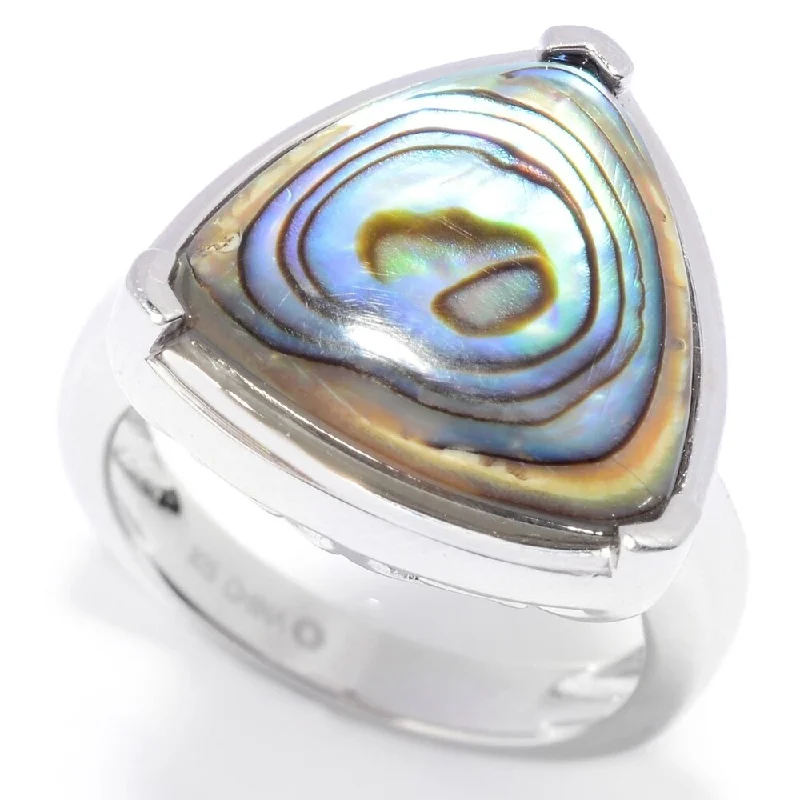 Amethyst Gemstone Rings in Sterling Silver with a Halo of Cubic Zirconia for a Budget - Friendly Luxury925 Sterling Silver Abalone Solitaire Ring Amethyst Gemstone Rings in Sterling Silver with a Halo of Cubic Zirconia for a Budget - Friendly Luxury925 Sterling Silver Abalone Solitaire Ring