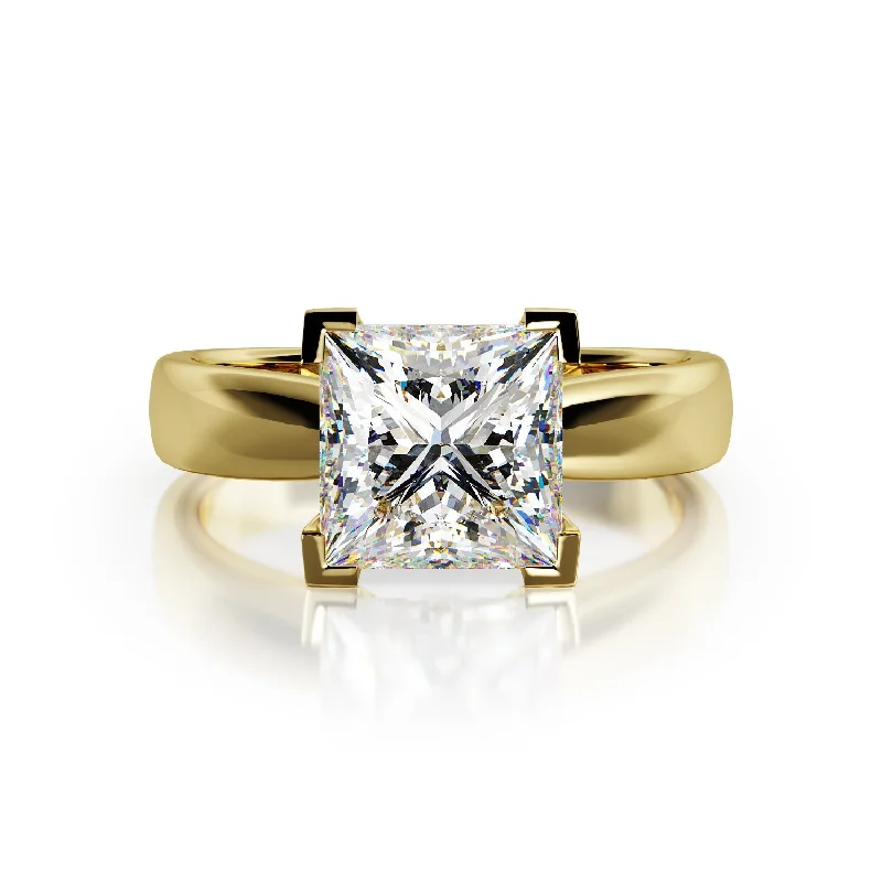 Men's Garnet Engagement Rings in 18K Gold Vermeil with Intricate Engraved DetailsGlowing Aura plain Band Natural Princess Diamond Engagement Ring Men's Garnet Engagement Rings in 18K Gold Vermeil with Intricate Engraved DetailsGlowing Aura plain Band Natural Princess Diamond Engagement Ring