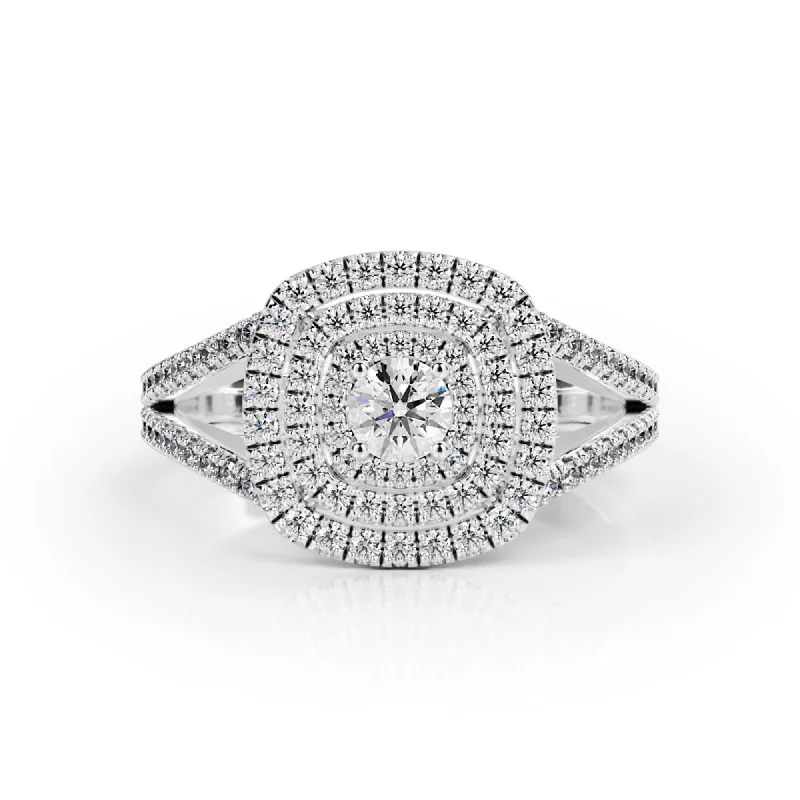 Men's Aquamarine Engagement Rings in 9K Gold with a Bezel - Set StoneJua Accent Diamonds Natural Round Diamond Engagement Ring Men's Aquamarine Engagement Rings in 9K Gold with a Bezel - Set StoneJua Accent Diamonds Natural Round Diamond Engagement Ring