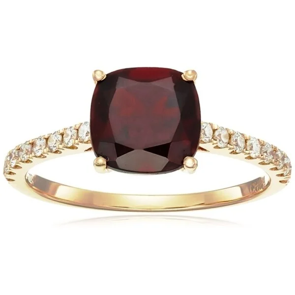 Iolite Gemstone Rings in 10K Gold with a Twisted Band for a Distinctive and Stylish Accessory10k Yellow Gold Red Garnet Cushion Diamond Solitaire Ring, Size 7 Iolite Gemstone Rings in 10K Gold with a Twisted Band for a Distinctive and Stylish Accessory10k Yellow Gold Red Garnet Cushion Diamond Solitaire Ring, Size 7