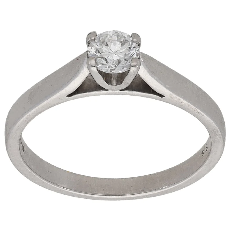 Men's Opal Engagement Rings in 10K Gold with a Milgrain - Trimmed Band18ct White Gold 0.34ct Diamond Solitaire Ring Size K Men's Opal Engagement Rings in 10K Gold with a Milgrain - Trimmed Band18ct White Gold 0.34ct Diamond Solitaire Ring Size K