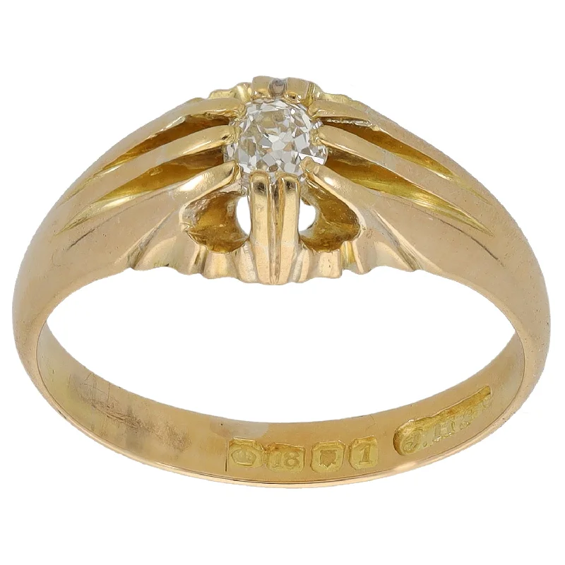Men's Amethyst Engagement Rings in Sterling Silver with a Contemporary Geometric Setting18ct Gold 0.16ct Round Cut Diamond Solitaire Ring Size S Men's Amethyst Engagement Rings in Sterling Silver with a Contemporary Geometric Setting18ct Gold 0.16ct Round Cut Diamond Solitaire Ring Size S