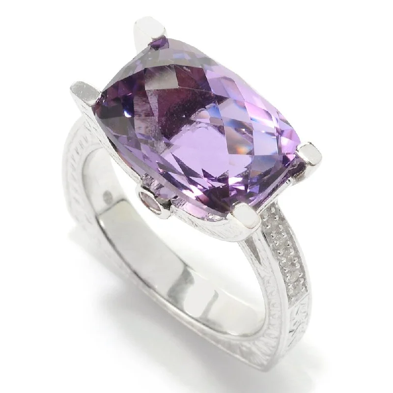 Aquamarine Gemstone Rings in 9K Gold with a Bezel Setting for a Modern and Secure FitSterling Silver Amethyst Textured East-West Ring Aquamarine Gemstone Rings in 9K Gold with a Bezel Setting for a Modern and Secure FitSterling Silver Amethyst Textured East-West Ring
