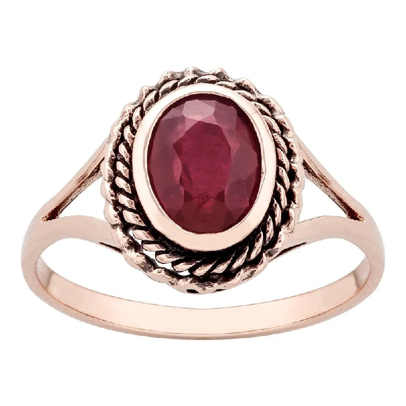Jasper Gemstone Rings in 18K Gold Vermeil with a Matte Finish for a Subtle and Elegant LookViducci 10k Rose Gold Vintage Style Ruby Split-Shank Ring Jasper Gemstone Rings in 18K Gold Vermeil with a Matte Finish for a Subtle and Elegant LookViducci 10k Rose Gold Vintage Style Ruby Split-Shank Ring