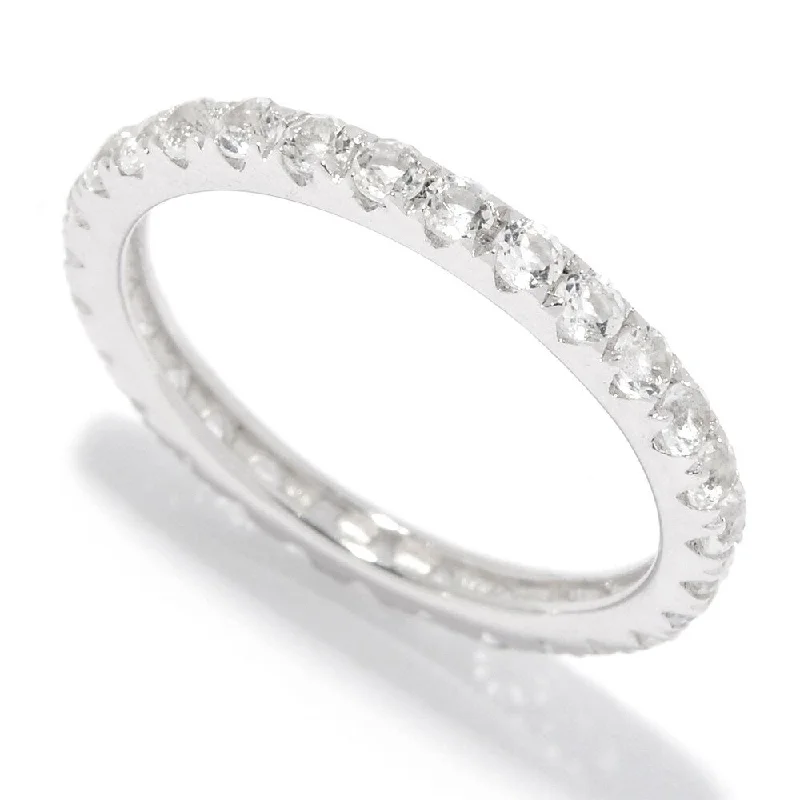 Peridot Gemstone Rings in 14K Gold - Filled Metal with a Pave - Set Band for a Sparkling LookSterling Silver White Topaz Band Ring Peridot Gemstone Rings in 14K Gold - Filled Metal with a Pave - Set Band for a Sparkling LookSterling Silver White Topaz Band Ring